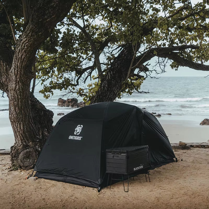STELLA Camping Tent Black Tigris Series Backpacking Shelter Easy Setup Instant 2-Person 4-Season Tent for Hiking