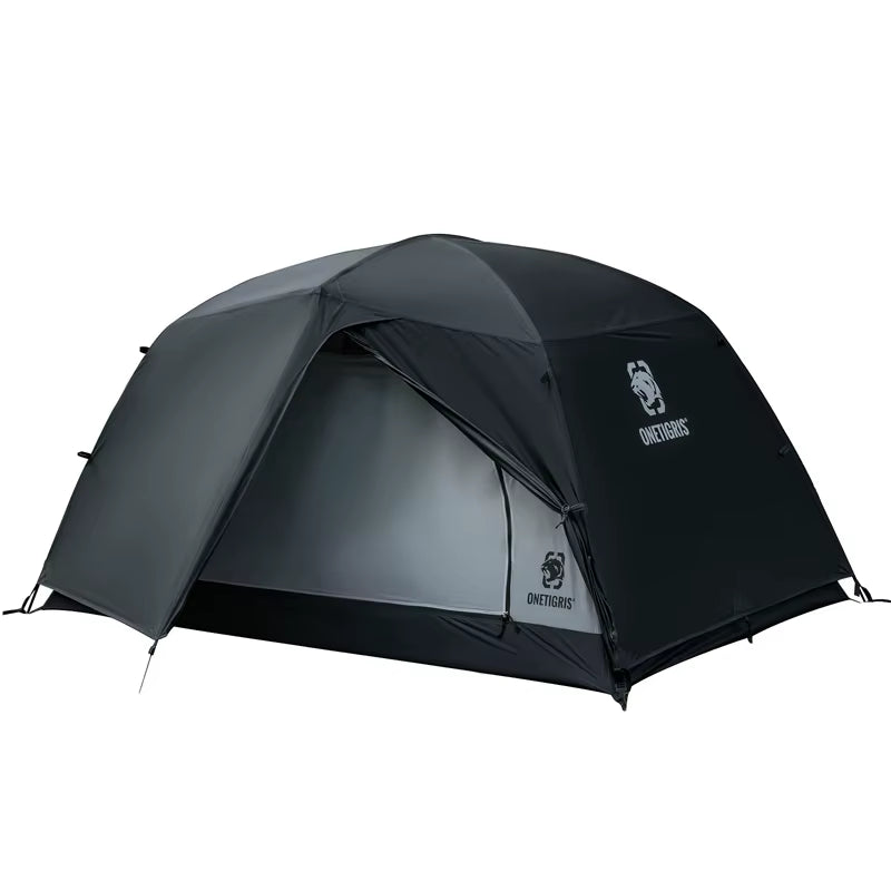 STELLA Camping Tent Black Tigris Series Backpacking Shelter Easy Setup Instant 2-Person 4-Season Tent for Hiking