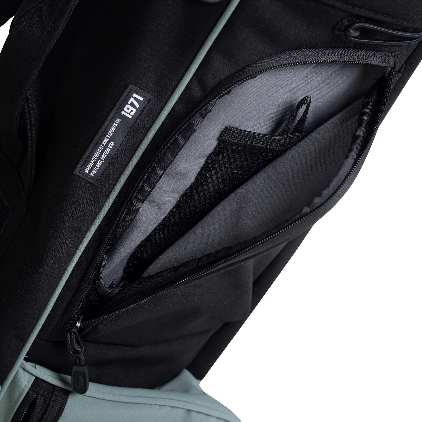 Rover Stand Bag - Black/Sage Leaf